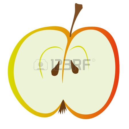 450x450 3,807 Cut Apples Stock Vector Illustration And Royalty Free Cut