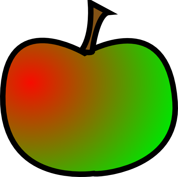 600x595 Apple Clip Art Free Vector 4vector