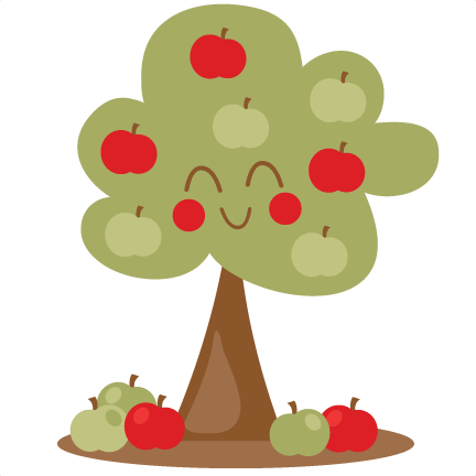 432x432 Apple Tree Svg Scrapbook Cut File Cute Clipart Files
