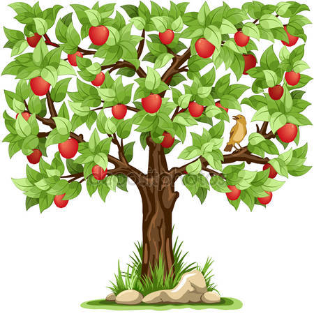 450x450 Apple Tree Stock Vectors, Royalty Free Apple Tree Illustrations