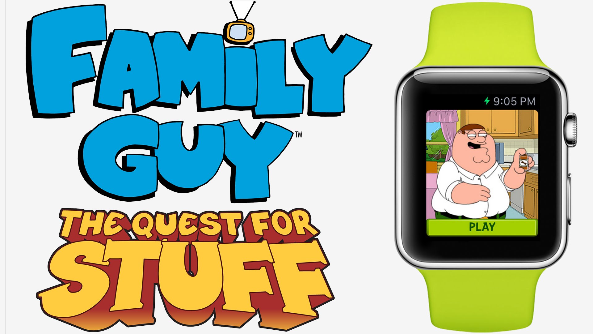 1920x1080 Apple Watch Family Guy Quest For Stuff (Image Preview)
