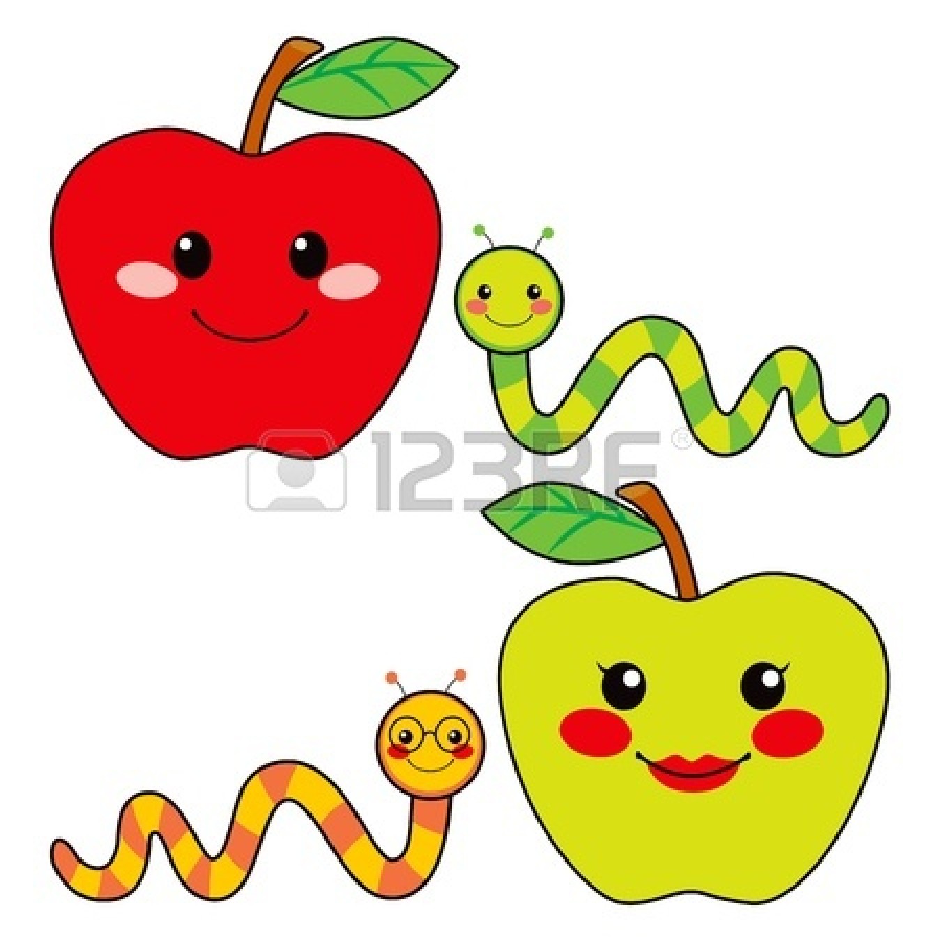 1350x1350 Cute Apple Clip Art Clipart Panda