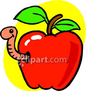 282x300 Inside An Apple Royalty Free Clipart Picture