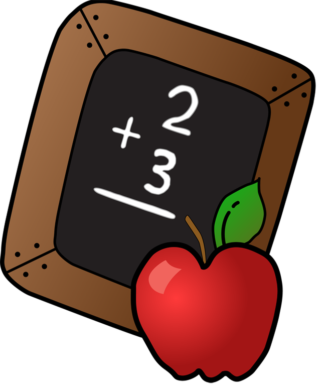 640x779 School Apple Clipart