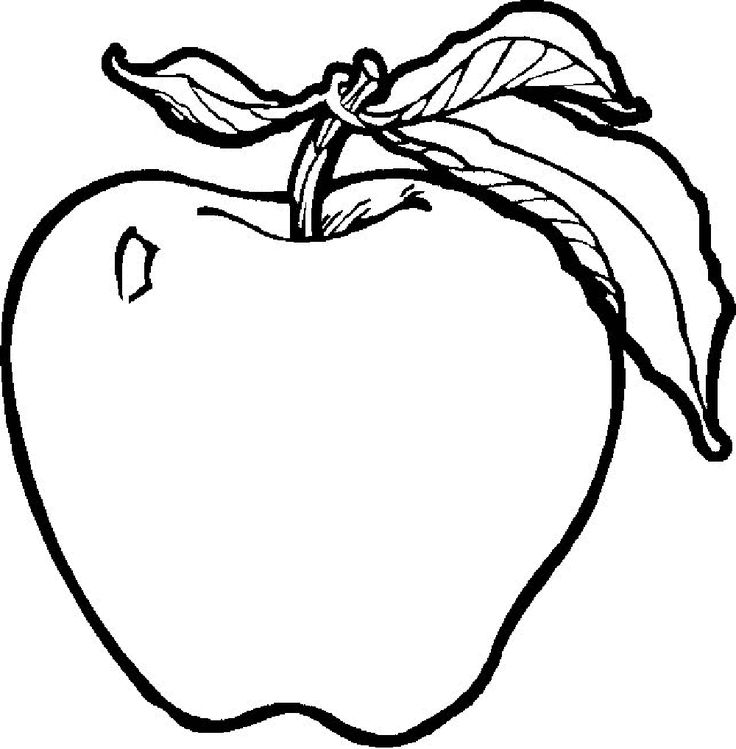 Apples Clipart Black And White | Free download on ClipArtMag