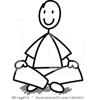 400x420 Sitting Clipart Sitting On Floor Clipart