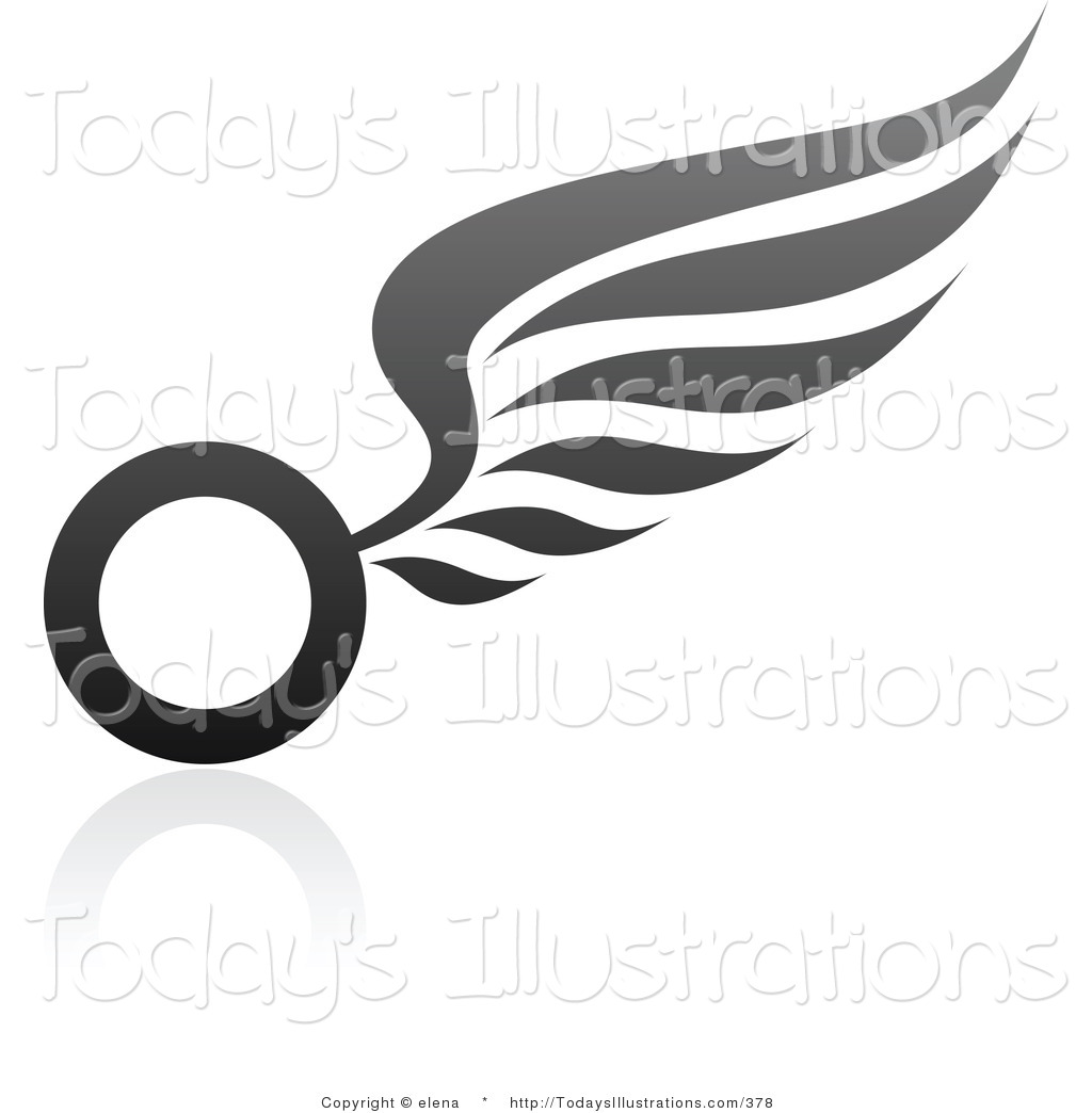 1024x1044 Clipart Of A Black And Gray Wing Logo Design Or Application Icon