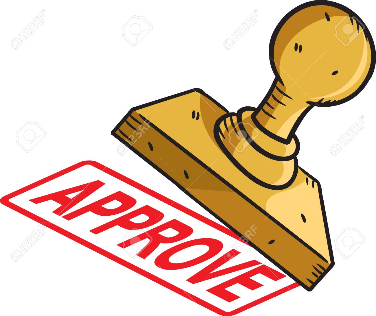 1300x1093 Approve Stamp Royalty Free Cliparts, Vectors, And Stock