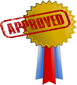 270x298 Approved Clip Art