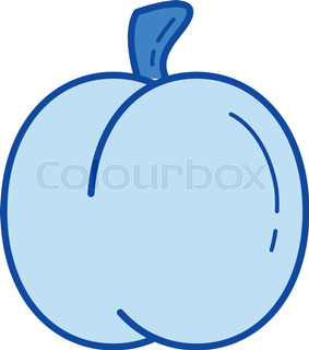 283x320 Apricot Button, Set, Web 20 Icons, Design Element Stock Vector