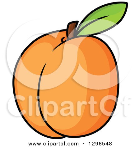 450x470 Apricot Clipart Cartoon