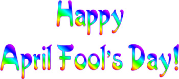 350x155 Happy April Fool's Day Banner Clip Art