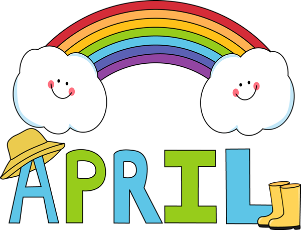 600x458 Shower Clipart April Newsletter