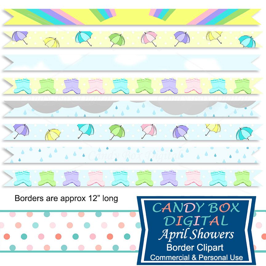 864x864 Shower Clipart Spring Rain