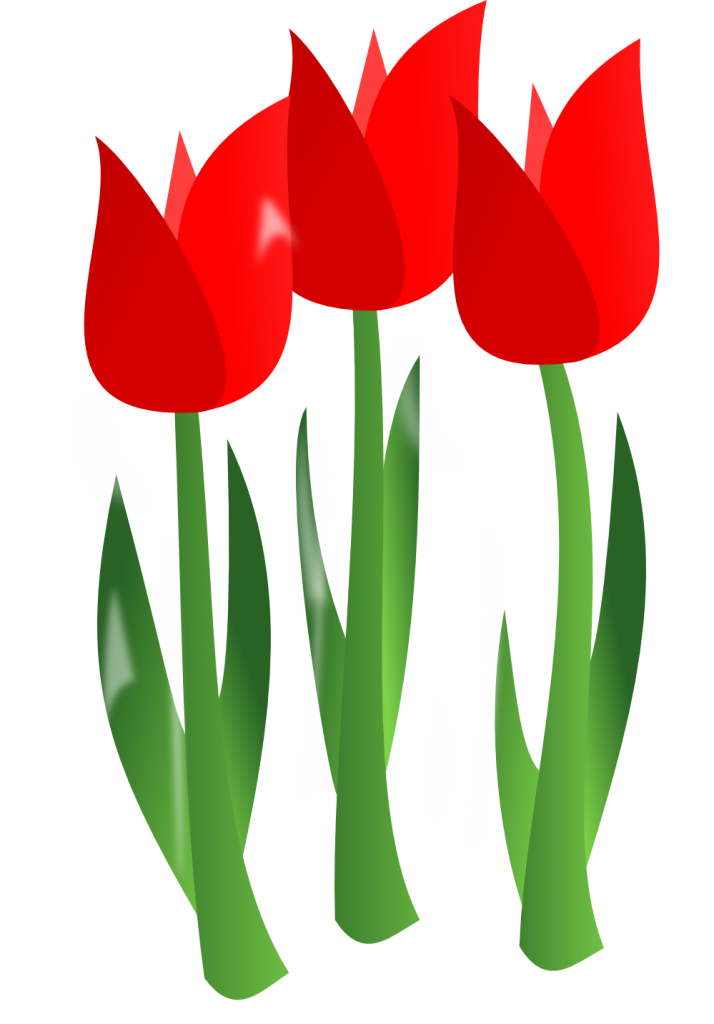 714x1024 April Flower Clipart