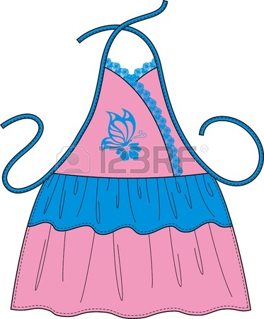 373x450 Five Kinds Of Aprons With Pockets And Outsets Royalty Free