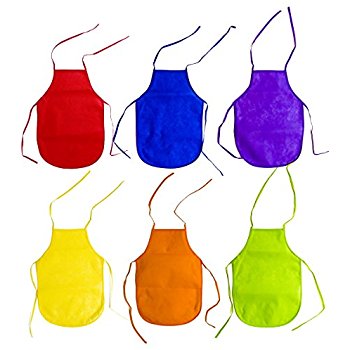 350x350 Blulu 12 Pieces Children's Apron Painting Aprons