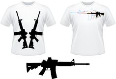 236x162 Crossed Ar15 Clip Art At Clker Com Vector Clip Art Online Royalty