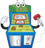 158x170 Arcade Machine Clip Art