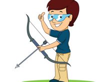 210x165 Luxurious And Splendid Archery Clip Art Sports Clipart Free