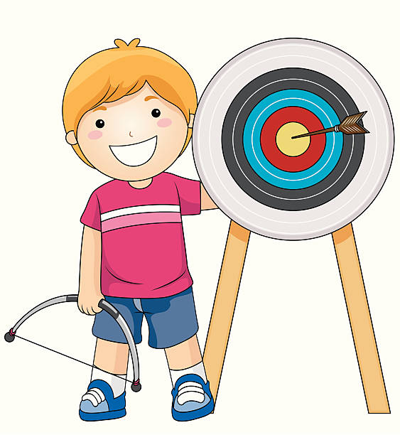 563x612 Kids Archery Clipart, Free Kids Archery Clipart
