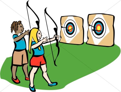 388x296 Archery Clipart Free