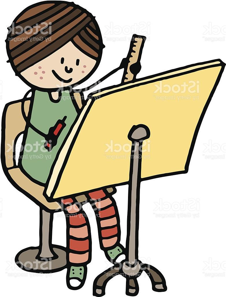 782x1024 Best Architect Sat At Drawing Board Vector Images