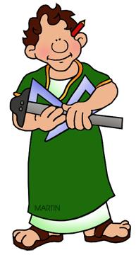 193x360 Free Greek Architecture Clip Art By Phillip Martin