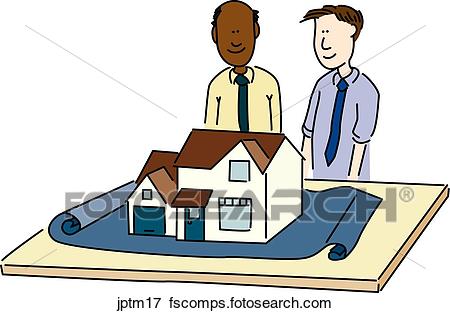 450x313 Stock Illustration Of Architectural Model Jptm17