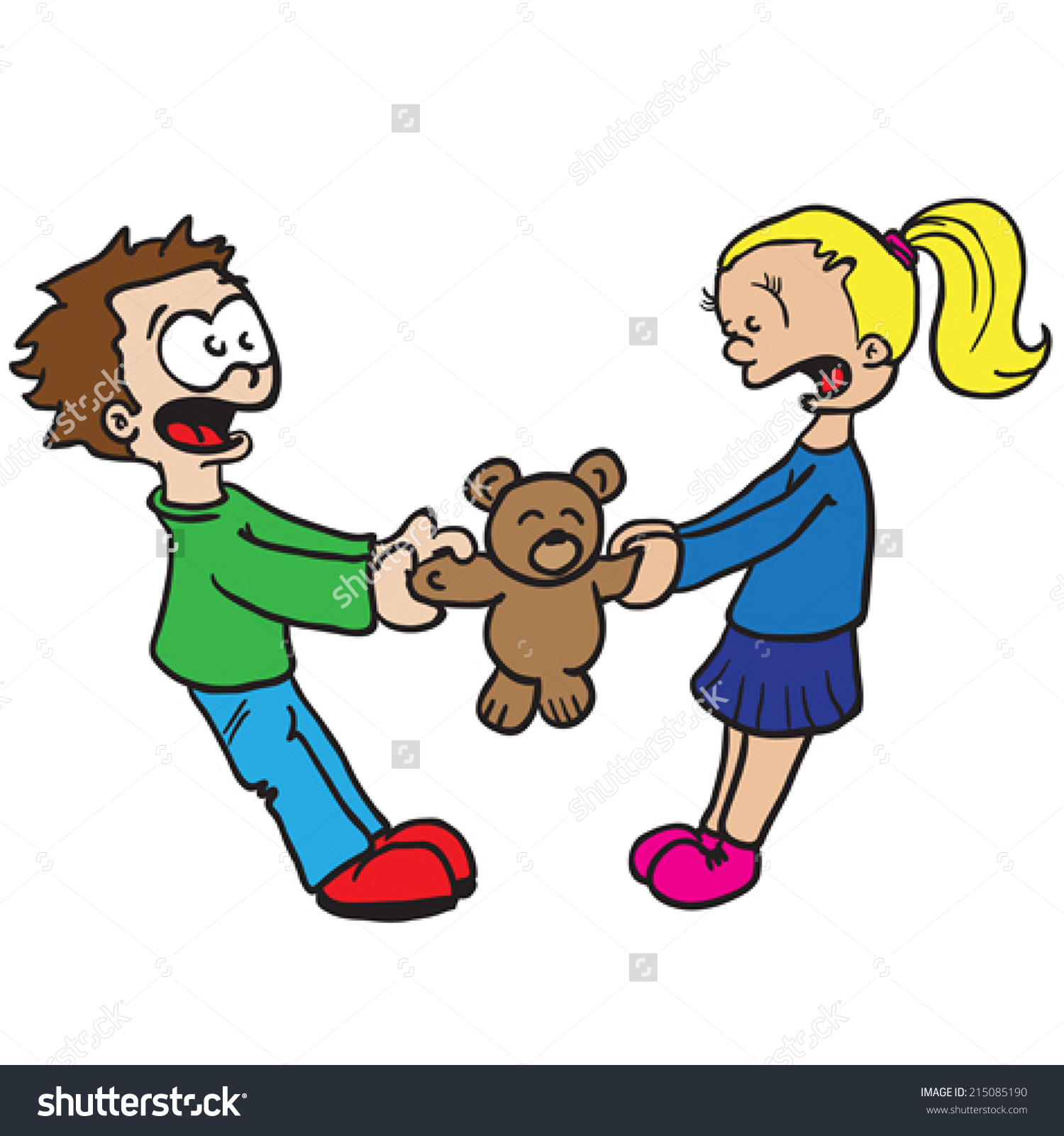 1500x1600 Clipart Of Children Arguing