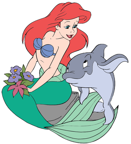 450x492 Misc Clipart Little Mermaid Character