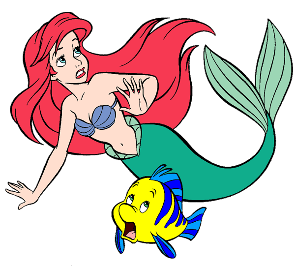 600x541 Ariel And Friends Clip Art 4 Disney Clip Art Galore