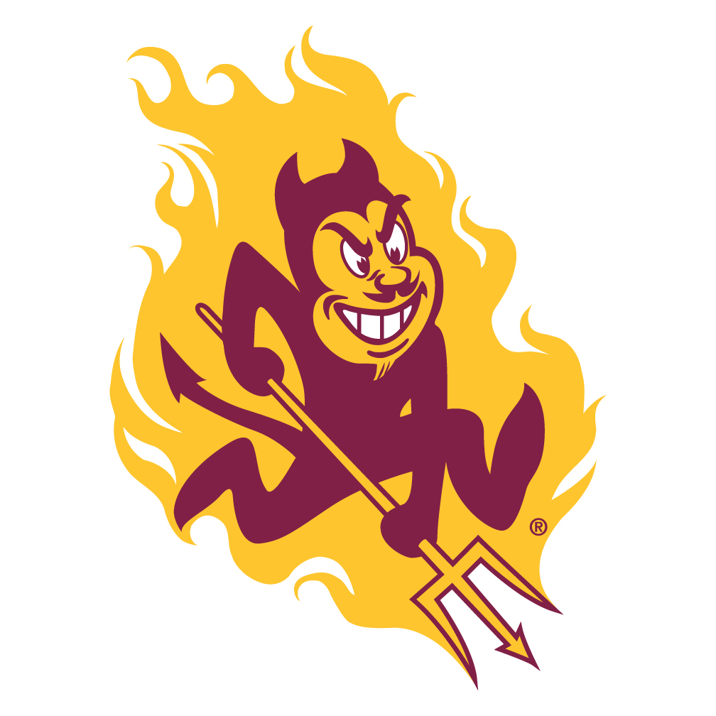 1008x1008 Arizona State Sun Devils Tire Cover With Trident Logo