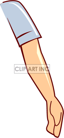 250x535 Left Arm Clipart