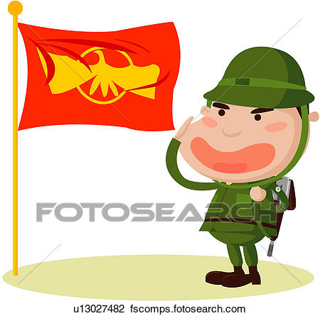 450x445 Clipart Of Salute, Grown Up, Figure, Human, Armed Forces Day