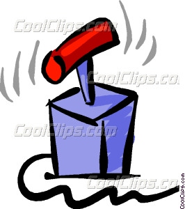 266x300 Detonator Vector Clip Art