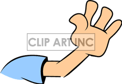 250x172 Clip Art Cartoon Arms Clipart