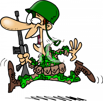 Army Cartoon Clipart | Free download on ClipArtMag