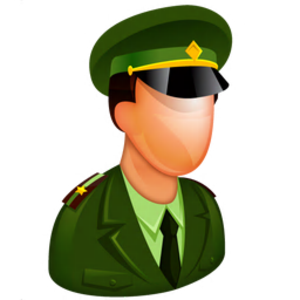 300x300 Army Officer Icon Free Images