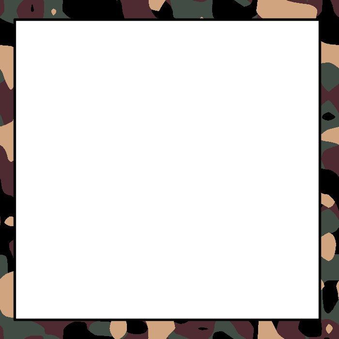 700x700 Army Clipart Borders