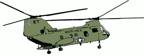 500x195 Helicopter Clipart Military