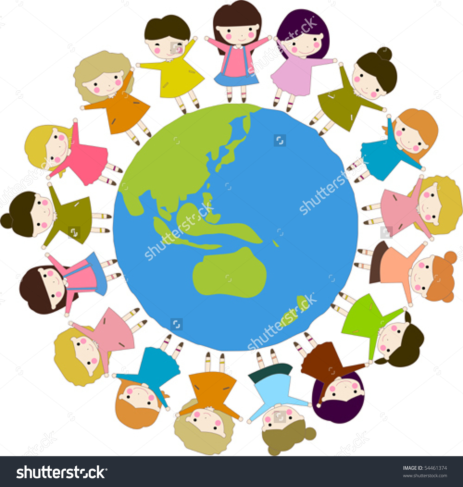 Around The World Clipart | Free download on ClipArtMag