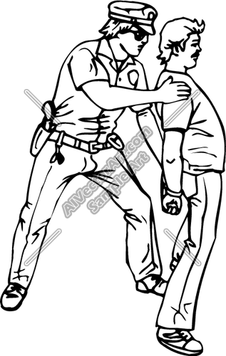 317x500 Arrest Clipart