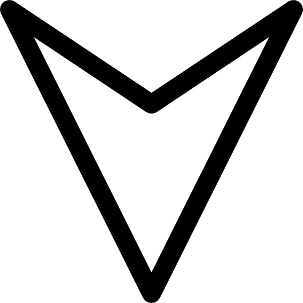 600x600 Arrow Clipart Outline