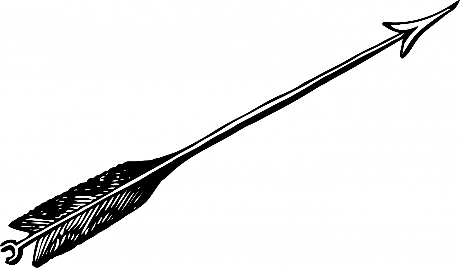 1920x1119 Arrow Clipart Black White