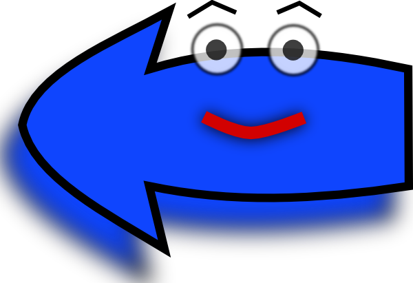 600x411 Arrow Set Happy Left Right Clip Art