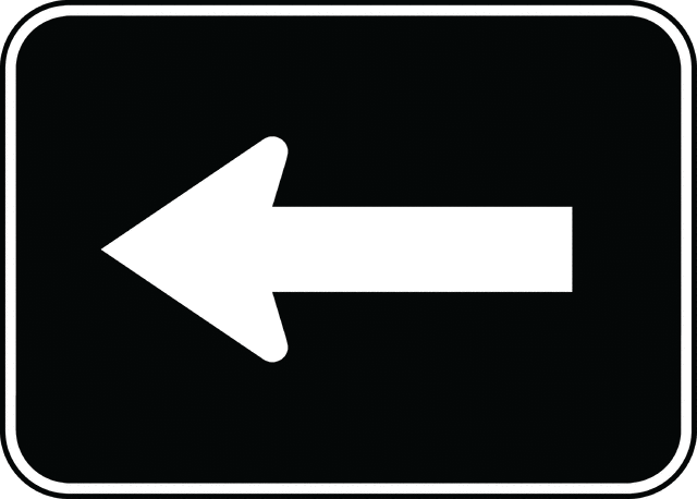 640x458 Left Arrow, Black And White Clipart Etc