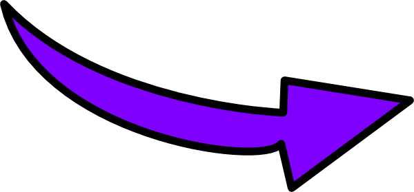 600x279 Purple Curvy Arrow Clip Art