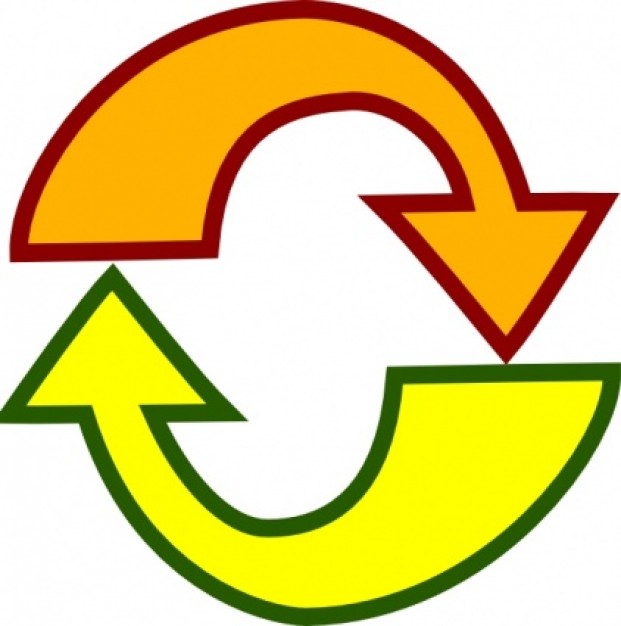 621x626 Recycle Arrow Clipart