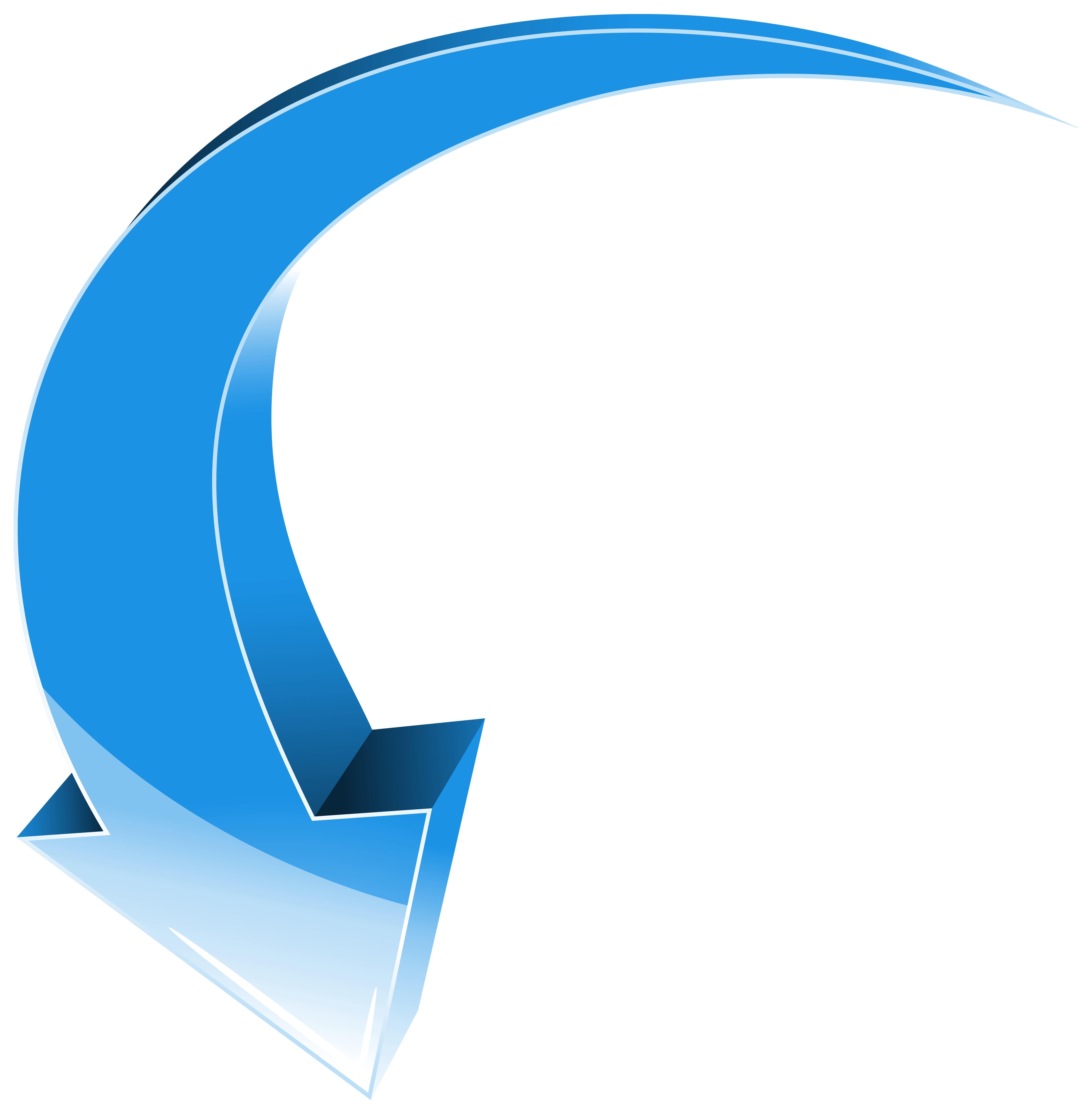 6000x6122 Arrow Blue Down Transparent Png Clip Art Imageu200b Gallery